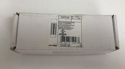 Structured media 1x6 cat6 - structured,