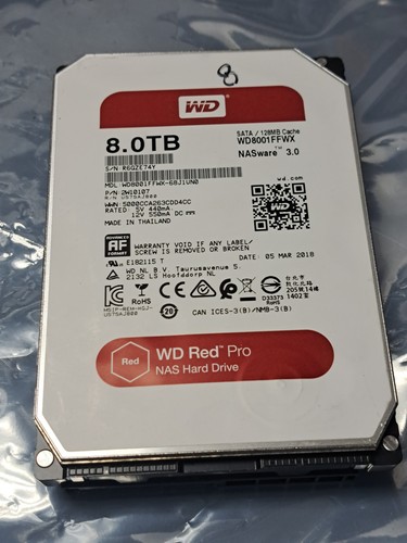 Red pro 8tb - wd,